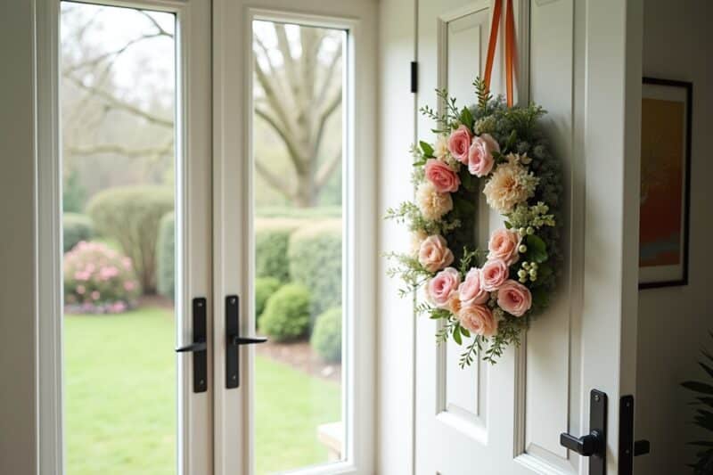Frühlingsdeko für Fenster und Türen Ideen
