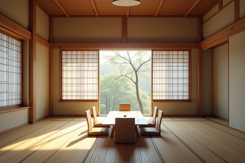 Japanische Wohnstile für Ruhe und Ordnung